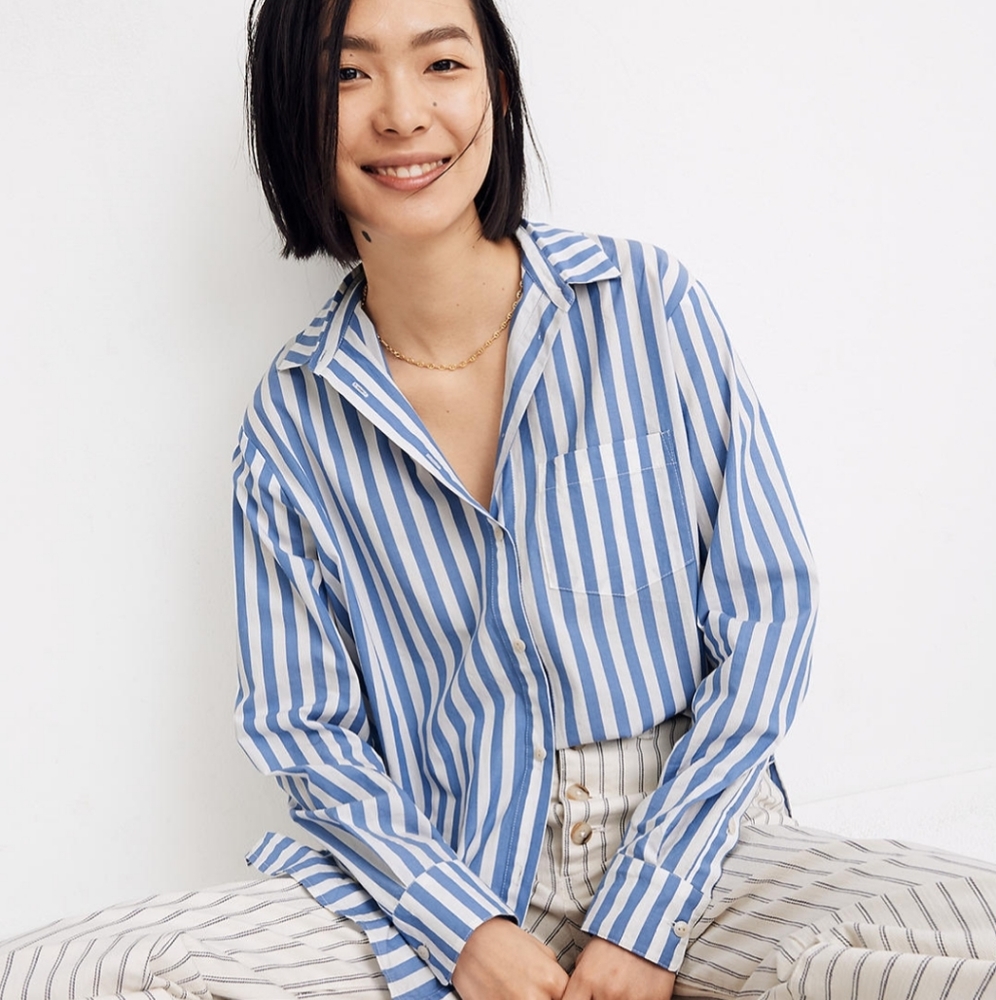 Madewell Oversized Ex-Boyfriend Shirt